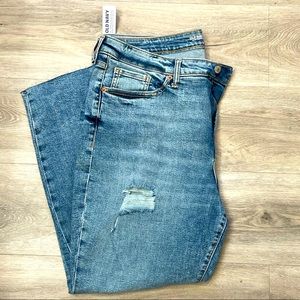 Old Navy // High Wasted O.G. Straight Ankle Jeans